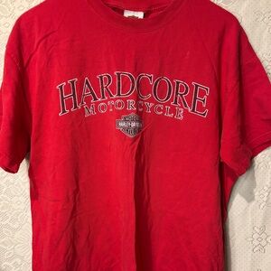 Harley Davidson red Alaska graphic tee-shirt